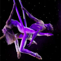 Dasha & Vadym - Aerial Silks Duo - Acrobatic Dance Duo