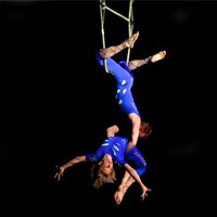 Svetlana & Albert - Aerial Frame Duo - Aerial Silks Solo - Aerial Straps Solo