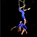 Svetlana & Albert - Воздушные гимнасты на рамке - Гимнаст на ремнях - Гимнастка на полотнах