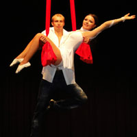 Anton & Natalia - Circus Acts (Aerial Silks Duo, Aerial Straps Solo, Aerial Hoop Solo, Acrobatic Duo, Juggling Duo, Juggling with Cigarboxes, Hula Hoops)